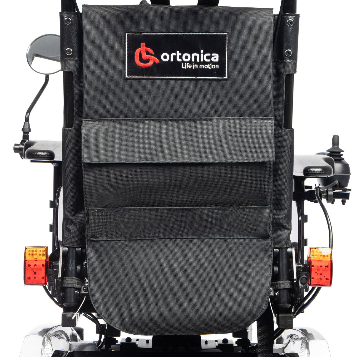 Кресло-коляска инвалидная ORTONICA Pulse 310 с электроприводом, до 150кг (ширина сиденья 40,5см) - 17